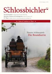 Kutsche mit zwei Personen als Titelbild der 45 Ausgabe Schlossbichler