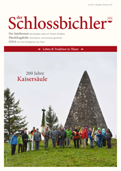 Kaisersäule Thaur als Titelbild der 46 Ausgabe Schlossbichler
