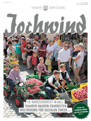 Kinder beim Radischenfest als Titelbild der 3.  Ausgabe